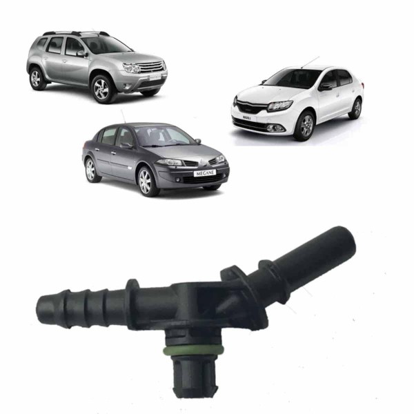 Encontraproduto.com.br - Conector T Corpo Borboleta  C/anel De Viton Megane Ii Duster