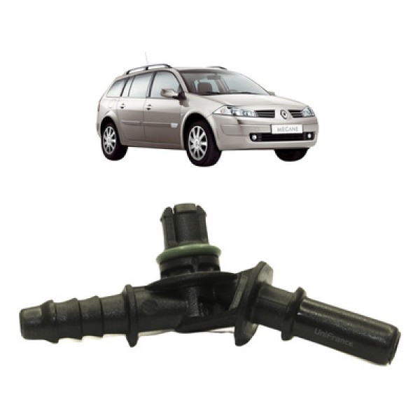 Encontraproduto.com.br - Conector T Corpo Borboleta  C/anel De Viton Megane Ii Duster