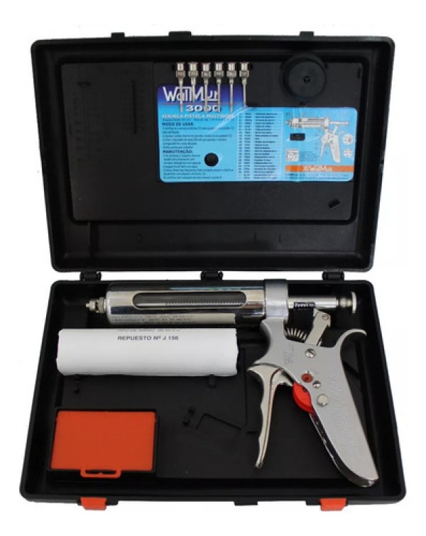 Tubo de Vidro para Seringa Tipo Pistola/Manual RF 284 50cc Walmur