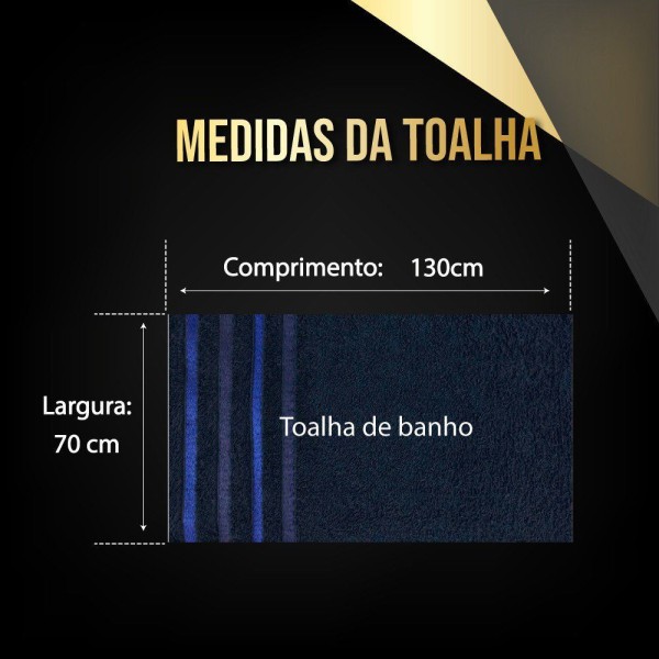 Encontraproduto.com.br - Toalha De Banho 100% Algodão Toalha Avulsa Toalha Unidade