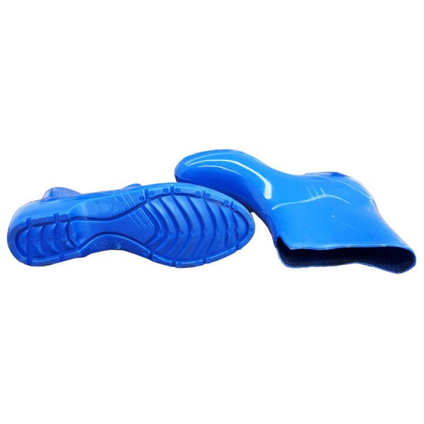Encontraproduto.com.br - Bota de PVC Pat Sebastiana Cano Curto Azul