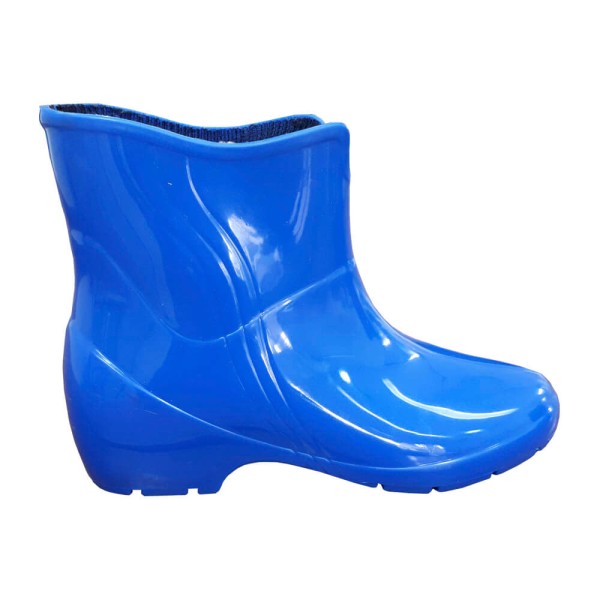Encontraproduto.com.br - Bota de PVC Pat Sebastiana Cano Curto Azul