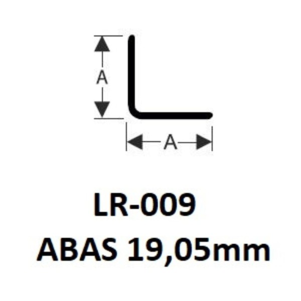 Encontraproduto.com.br - Cantoneira em L 3/4 Alumínio C/3 Metros Branco Decal