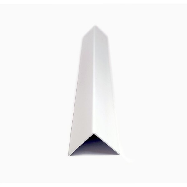 Encontraproduto.com.br - Cantoneira em L de Alumínio 1 Branco C/3 Metros Decal