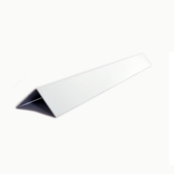 Encontraproduto.com.br - Cantoneira em L de Alumínio 1 Branco C/3 Metros Decal