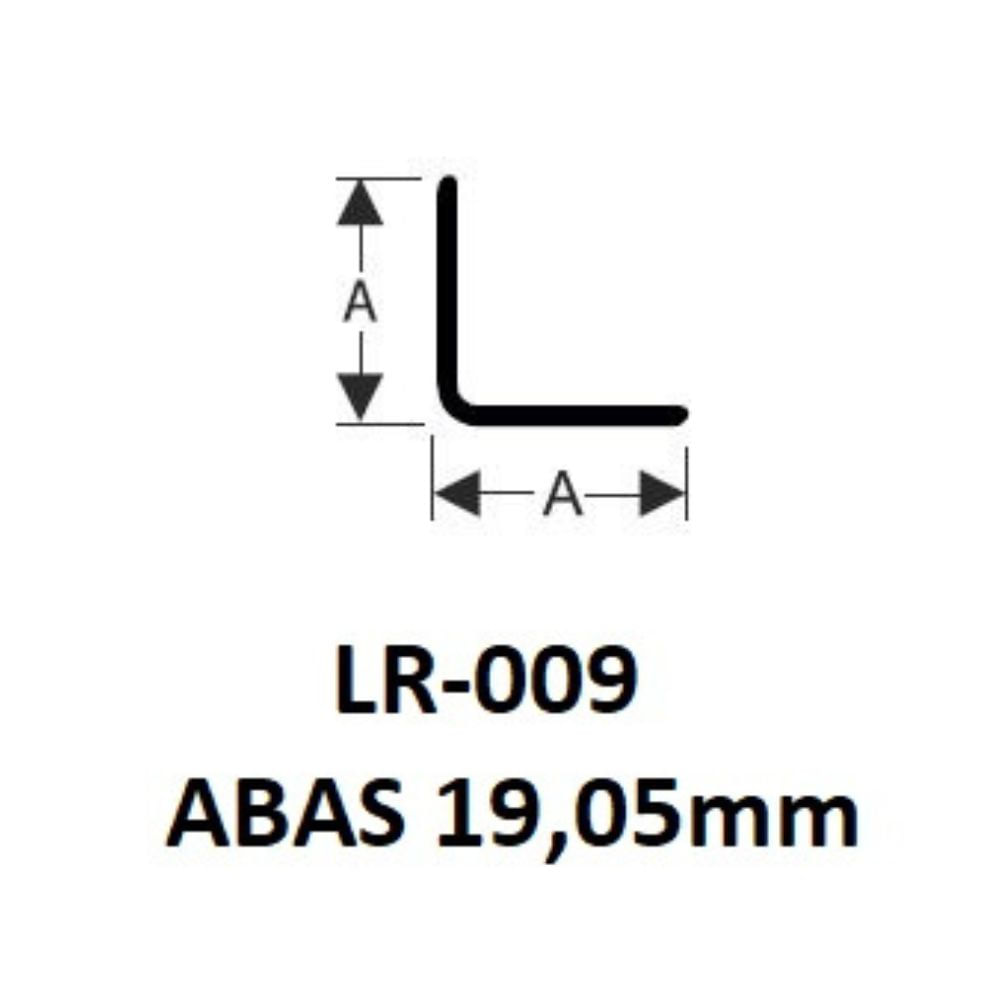 Encontraproduto.com.br - Cantoneira em L 3/4 Alumínio C/3 Metros Fosco Decal