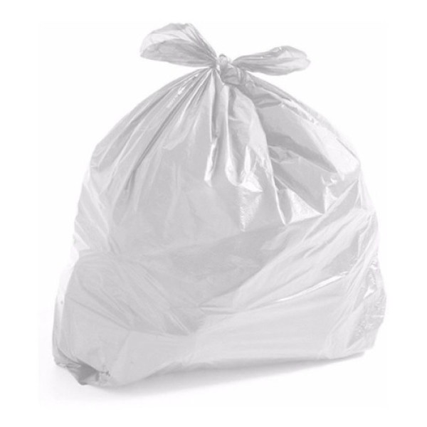 Encontraproduto.com.br - Saco de Lixo 100L Branco Comum com 100 Und Laboratório
