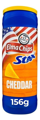 Snack de Batata Cheddar Elma Chips Stax Pote - 156g