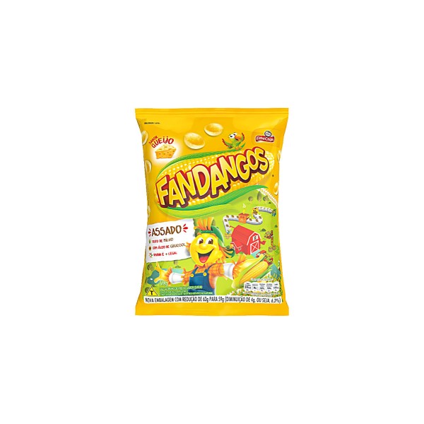 Encontraproduto.com.br - Salgadinho Fandangos Sabor Queijo Elma Chips 59g