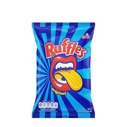 Encontraproduto.com.br - Batata Frita Ondulada Original Elma Chips Ruffles Pacote 57g