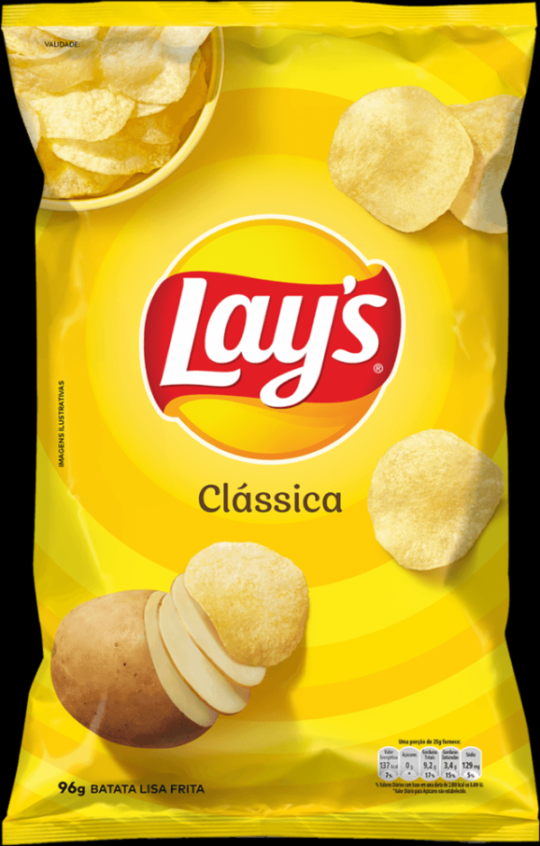 Encontraproduto.com.br - Batata Frita Lays Chips Original Lays 96g