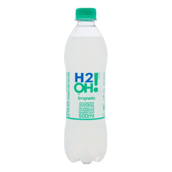 Encontraproduto.com.br - Agua Gaseificada H2oh Com Gás 500ml Limoneto