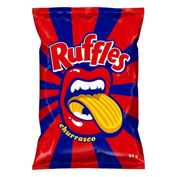Encontraproduto.com.br - Batata Frita Ruffles Sabor Churrasco 84g