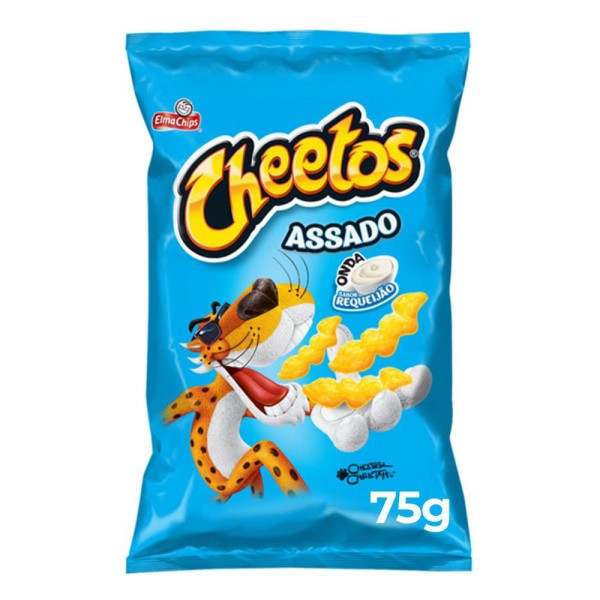 Encontraproduto.com.br - Salgadinho Elma Chips Cheetos Requeijão Pacote com 75g
