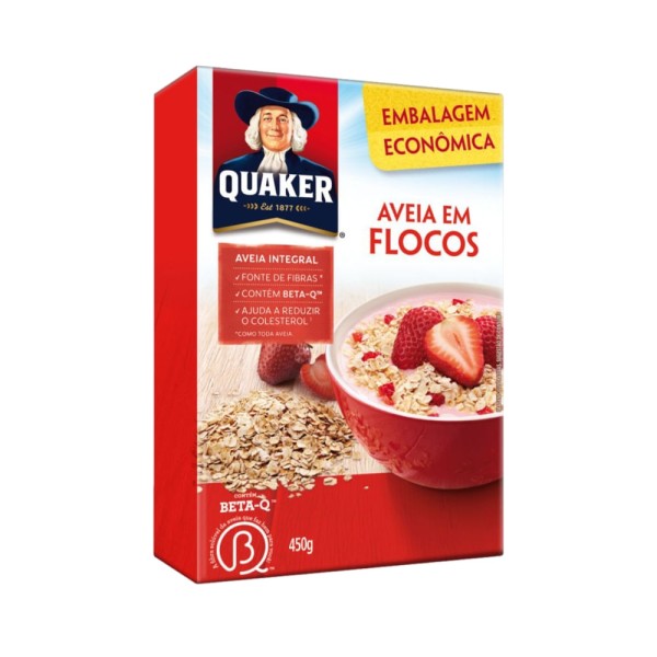Encontraproduto.com.br - Kit Aveia em Flocos + Aveia em Flocos Finos Quaker 165g Cada Grátis 1 Colher Medidora