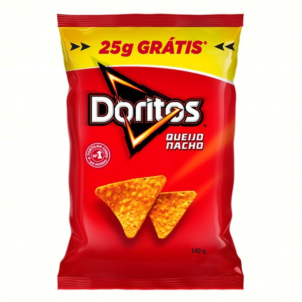 Encontraproduto.com.br - Salgadinhos Doritos Queijo Nacho Lv140g Pg115g