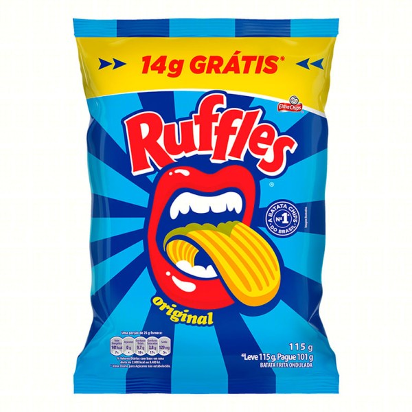 Encontraproduto.com.br - Batata Ruffles Original 14g Grátis 115g