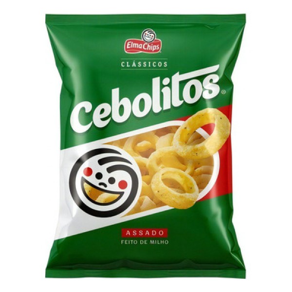 Encontraproduto.com.br - Salgadinho Cebolitos Elma Chips - 33g