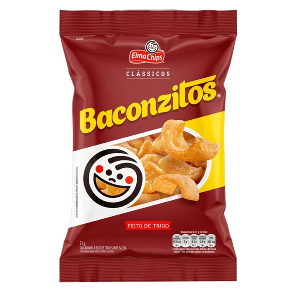 Encontraproduto.com.br - Salgadinho Baconzitos Elma Chips 31G
