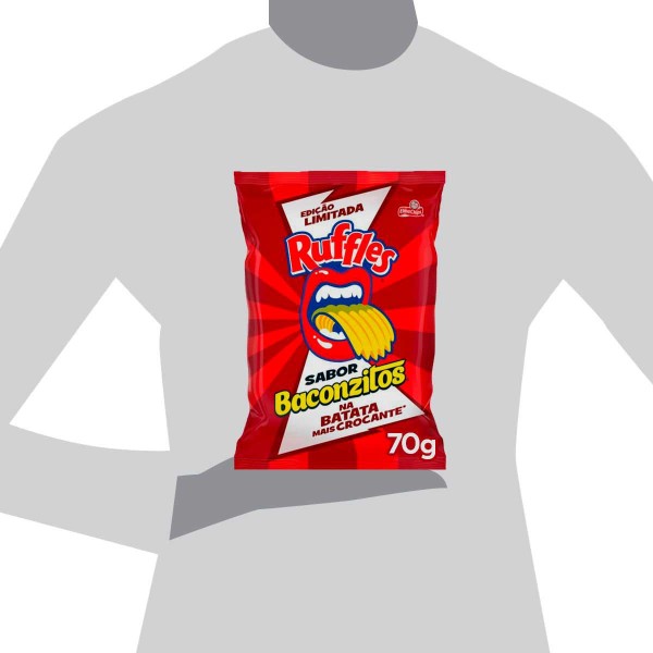 Encontraproduto.com.br - Batata Ruffles Baconzitos 70g