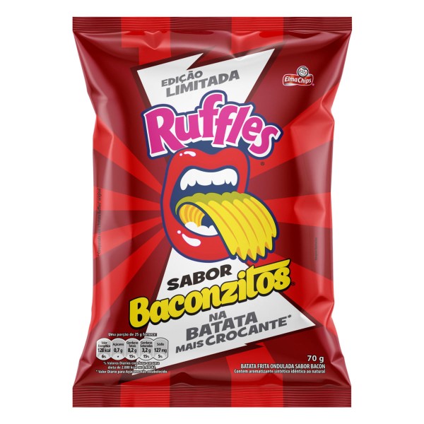 Encontraproduto.com.br - Batata Ruffles Baconzitos 70g