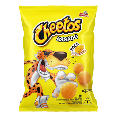 Encontraproduto.com.br - SALGADINHO CHEETOS BOLA DE QUEIJO 33G