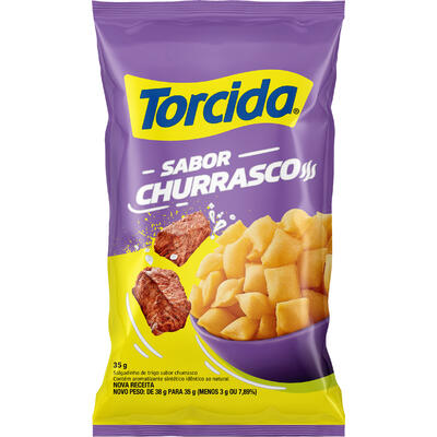 SALGADINHO TORCIDA CHURRASCO 35G
