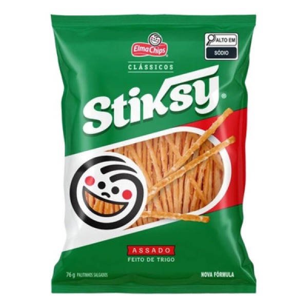 Salgadinho Stiksy 76g - Elma Chips