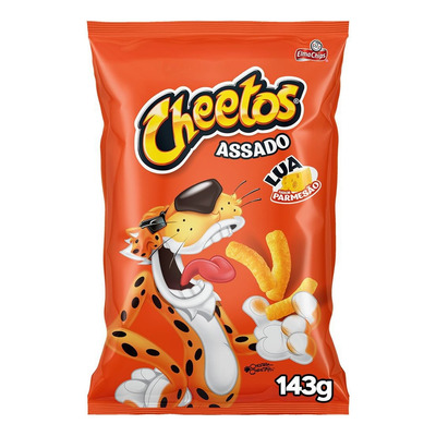 Encontraproduto.com.br - Salgadinho De Milho Lua Sabor Parmesão Cheetos 143g Elma Chips
