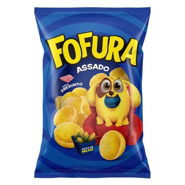 Encontraproduto.com.br - Salgadinho Fofura Presunto 60g - Lucky