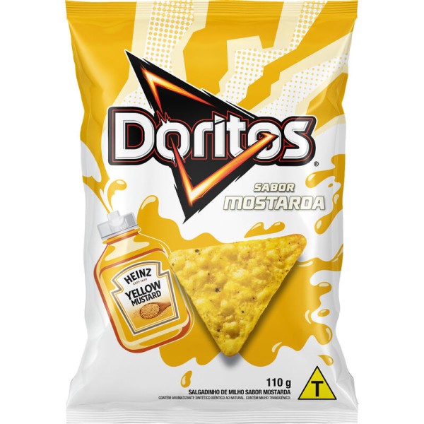 Salgadinho Doritos Elma Chips Mostarda Pacote com 110g