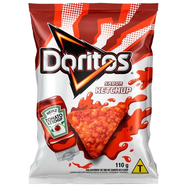 Salgadinho Doritos Ketchup 110g - Elma Chips