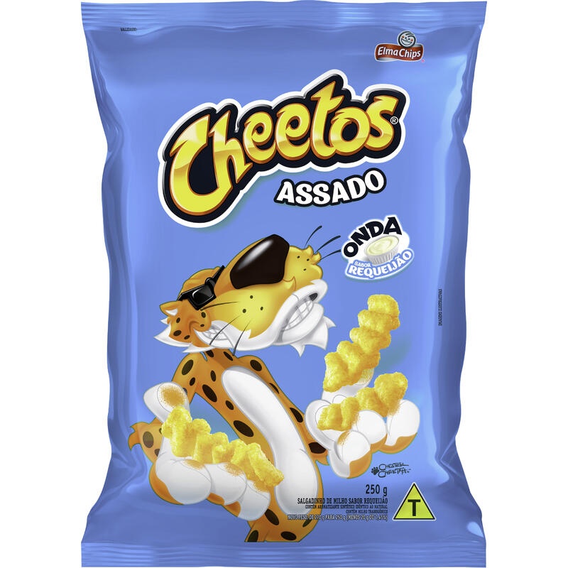Encontraproduto.com.br - Salgadinho Cheetos Onda Requeijão 250g - Elma Chips
