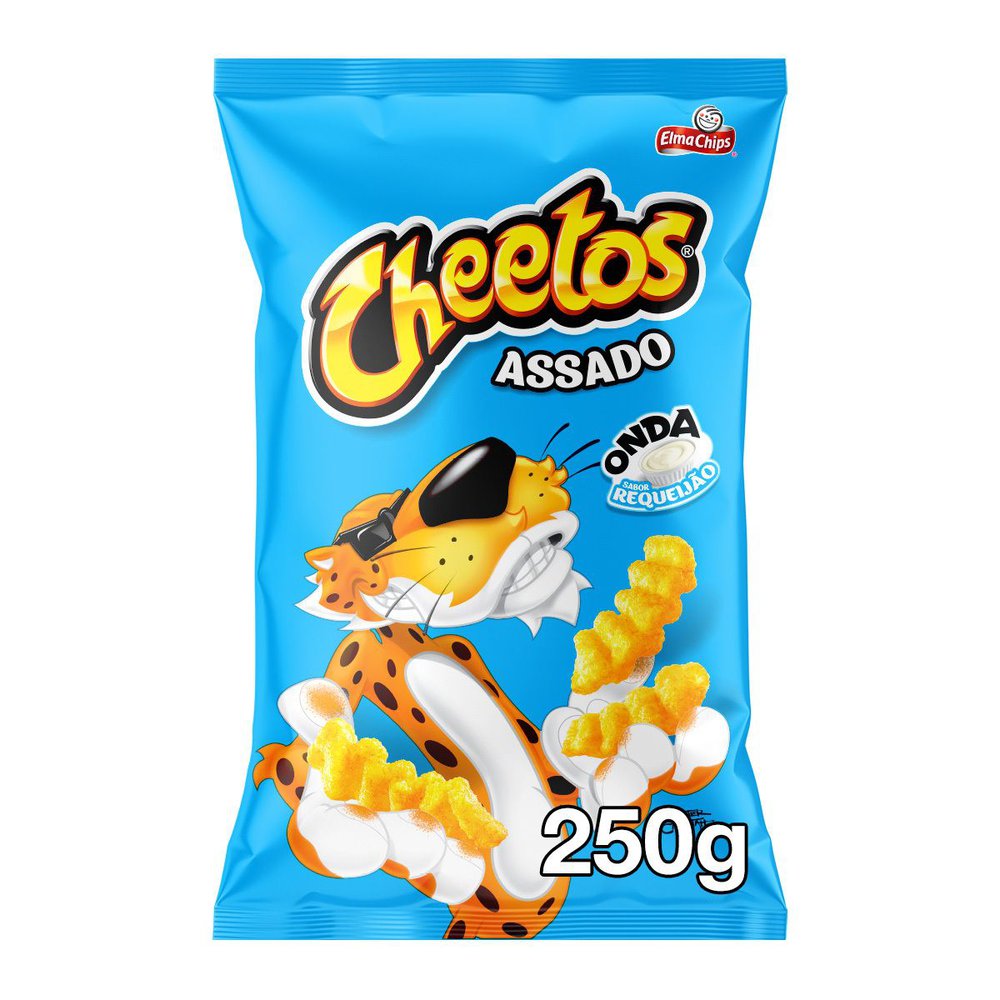 Encontraproduto.com.br - Salgadinho Cheetos Onda Requeijão 250g - Elma Chips