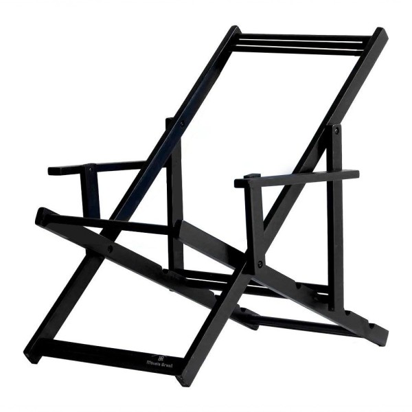 Encontraproduto.com.br - Espreguiçadeira Preguiçosa Dobrável Black Cb-tucano