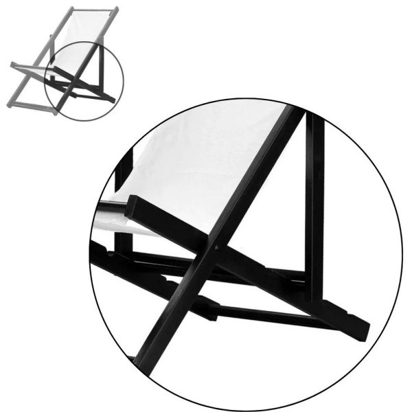 Encontraproduto.com.br - Kit 2 Espreguiçadeiras Dobrável Black Sb-tucano