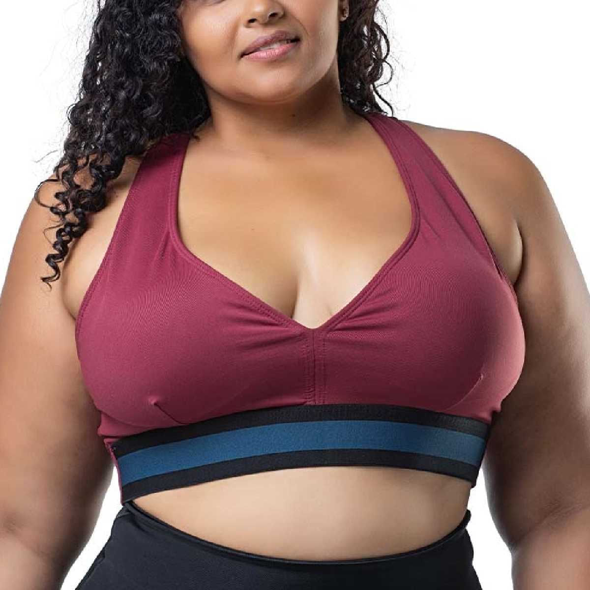 Top Elite Fitness I Feminino - Vinho