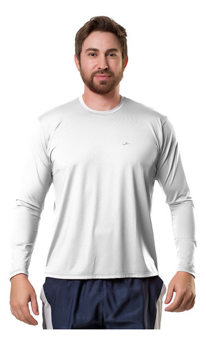 Camisa Térmica Elite Ciclismo Comfort UV 50 Japan Cup Cycle Masculino - Branco