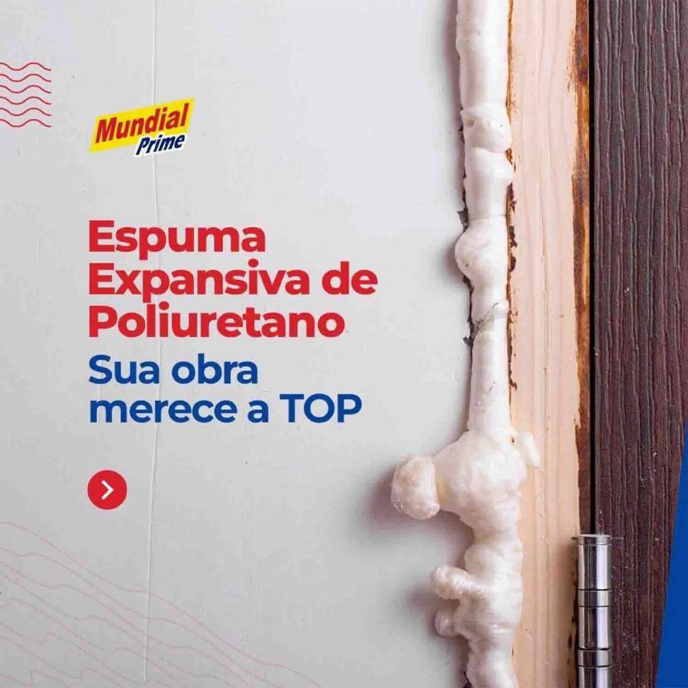 Encontraproduto.com.br - Kit Espuma Expansiva De Poliuretano Mp90 500ml 4 Unidades