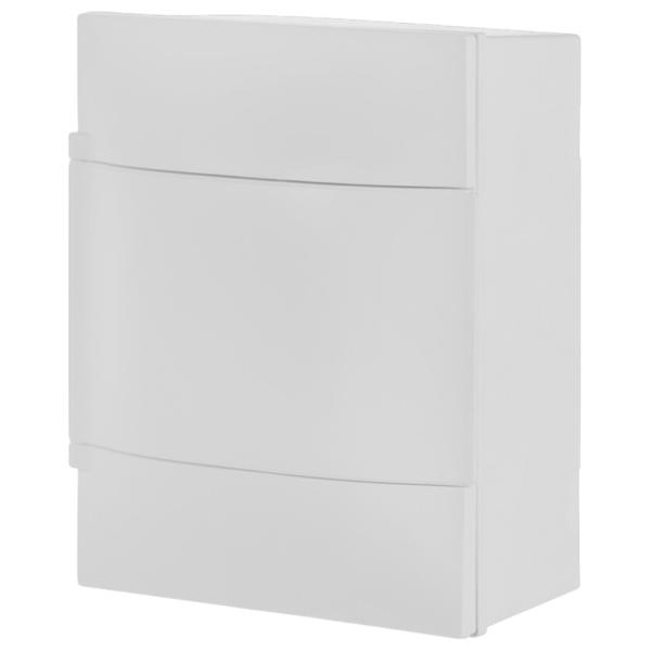 Encontraproduto.com.br - Quadro Din De Distribuição Sobrepor Pvc 4 Módulos Branco - 134104 - Cemar