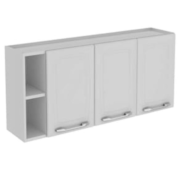 Encontraproduto.com.br - Armário Aéreo Diamante com 3 Portas Itatiaia