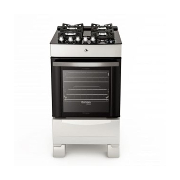 Encontraproduto.com.br - Fogão Vitrum Timer 4 Bocas - Branco