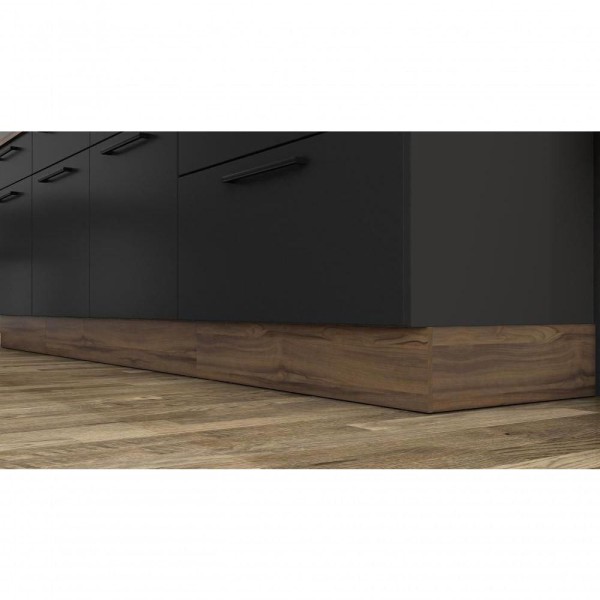 Encontraproduto.com.br - Balcão de Cozinha Itatiaia em Aço 2 Portas e 2 Gavetas Preto Exclusive