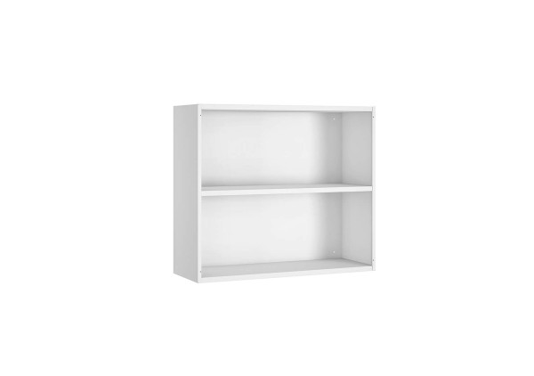Encontraproduto.com.br - Armário Aéreo de Cozinha Branco 2 Portas Alto Exclusive
