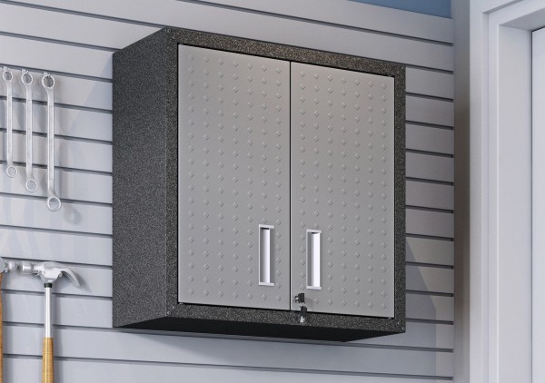 Encontraproduto.com.br - Armário Aéreo Multiúso Titanium Itatiaia - 2 Portas - Preto c/Cinza