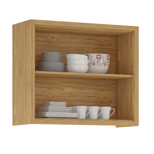 Encontraproduto.com.br - Cozinha Completa Itatiaia Lisboa 280cm em Madeira Off White