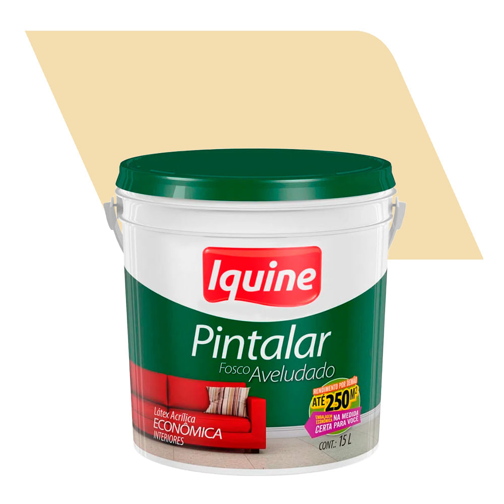 Encontraproduto.com.br - Tinta Acrílica Pintalar Marfim 15L - Iquine