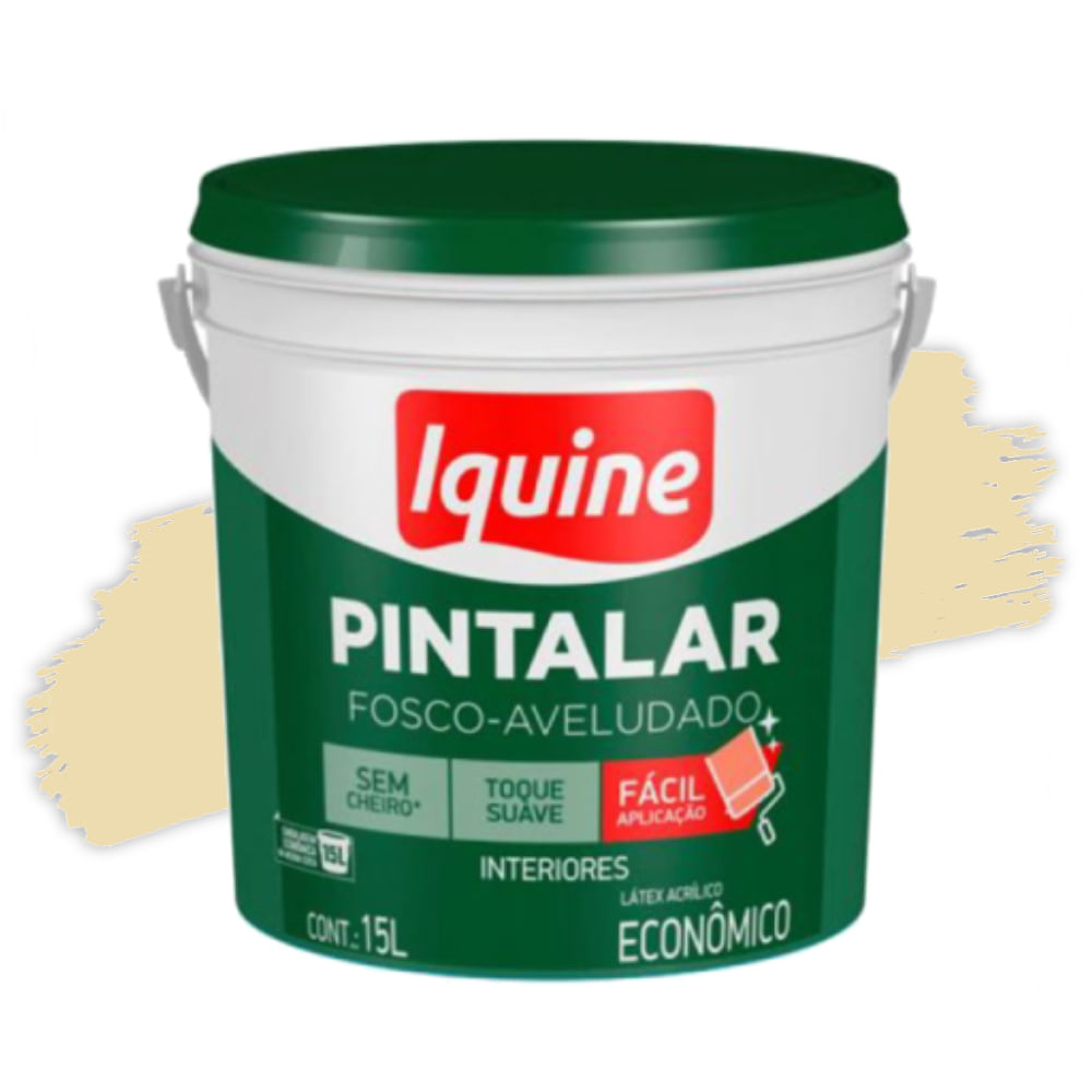 Encontraproduto.com.br - Tinta Acrílica Pintalar Marfim 15L - Iquine