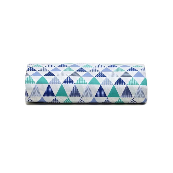 Lençol Com Elástico Solteiro Avulso Royal Form Azul Santista