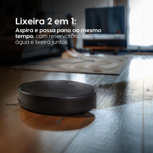 Encontraproduto.com.br - Combo Robô Aspirador Ropo Smart Pet + Refil SecaPro